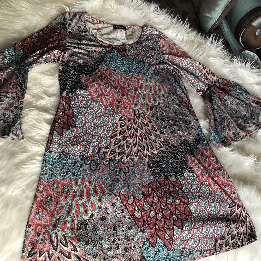 MSK LG P Boho Dress